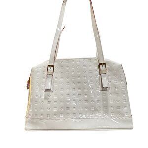 Arcadia Patent Leather Shoulder Bag – Made in Italy